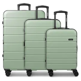 Saxoline Miami Koffer-Set 3-tlg. grün/türkis