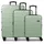 Saxoline Miami Koffer-Set 3-tlg. grün/türkis
