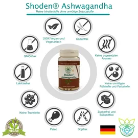 VITARAGNA Shoden Ashwagandha Kapseln 60 St.