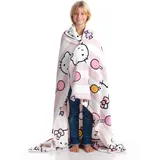 Kanguru Hello Kitty Tagesdecke 130 x 170 cm Rosa