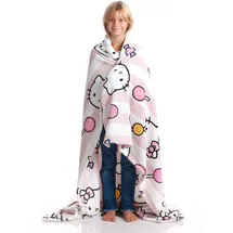 Kanguru Hello Kitty Tagesdecke 130 x 170 cm Rosa