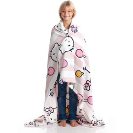 Kanguru Hello Kitty Tagesdecke 130 x 170 cm Rosa