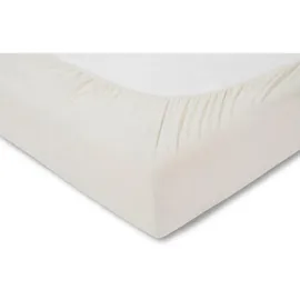 Estella Spannbettlaken Samt-Velours 180 x 200 - 200 x 200 cm elfenbein