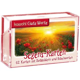 Kawohl Segenskarten: 62 Karten mit Farbbildern und Bibelworten