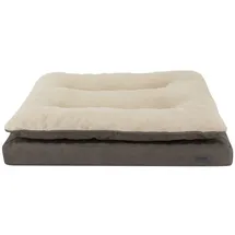 Nobby Hundeliegematte Vara 91 x 68 cm braun-beige