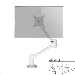 DataFlex 58.620 (Tisch, 37.99"), Monitor Halterung, Weiss