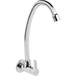 Tres Base-Tres, Wandventil mit 1 Wasser zur Wand, chrom