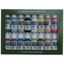 Vallejo Acrylfarbe Set USA Basic 16