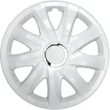 NRM Radzierblende Drift weiß 14 Zoll 4er Set
