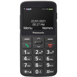 Panasonic KX-TU160 Easy Use Mobile Phone Juodas, 2.4 TFT-LCD, 240 x 320, USB version USB-C, Built-in camera (2.40", 0.30 Mpx), Tastenhandy, Schwarz