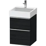 Duravit Waschtischunterschrank D-Neo 48,4x44,2cm, ch/Ei s, 1 Schubk., 1 Ausz.