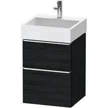 Duravit Waschtischunterschrank D-Neo 48,4x44,2cm, ch/Ei s, 1 Schubk., 1 Ausz.
