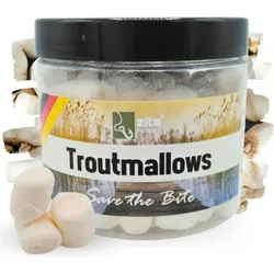 Knoblauch Troutmallows Marshmallow Forellenköder Weiß 40 g 40g