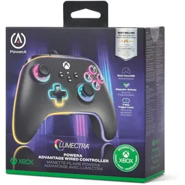 PowerA Advantage Controller Lumectra Schwarz Xbox Series X|S