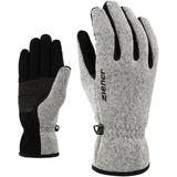 IMAGIO glove multisport Freizeit Funktions Outdoor-Handschuhe atmungsaktiv gestrickt grau grey melange 6