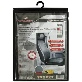 Walser Autositzbezug Toulouse anthrazit Transporter & PKW universal Einzelsitz vorne