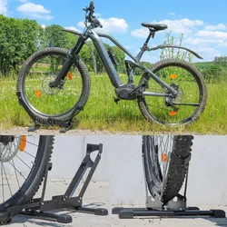 Fahrradständer freistehend Cranit TS1 Fahrradhalter 26 bis 29" Reifen schwarz DPLI2