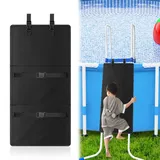 Poolleiter Sicherheitsschutz, Pool Zubehör Pool Leiter Guard Sicherheitsnetz, Kindersicherung Poolleiter, Oberirdische Sicherheitsabdeckung für Verhindern,Dass Kinder vom Klettern,Fallen,Ertrinken (A)
