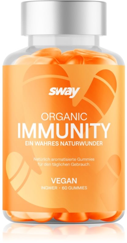 sway Organic immunity Weichkapseln zum Kauen zur Stärkung des Immunsystems 60 TABL