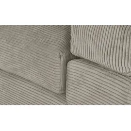 Smart Big Sofa im modernem Cord Lianea ¦ beige ¦ Maße (cm): B: 260 H: 86 T: 133.0