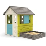 Smoby Spielhaus Square Beige/Grün