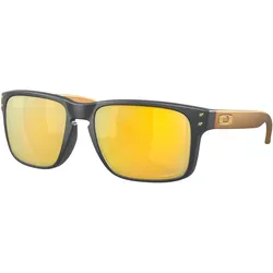 Oakley Sonnenbrille Holbrook Polarisiert (Glasfarbe: Prizm 24k polarized) matt carbongrau - 1 Brille