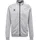 hummel Move Grid Cot. Zip jacket, GREY Melange L