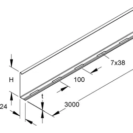 Niedax Trennsteg RW 110