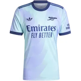 adidas Arsenal 24/25 Ausweichtrikot Clear Aqua / Light Flash Purple 2XL