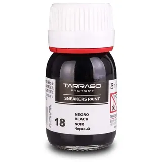 Tarrago | Sneakers Paint | Farbe für Sneaker, Schuhe und Schuhe | Schwarz (18)