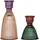 Bloomingville Kerzenhalter Shilo Glas Mehrfarbig