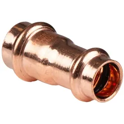 Kupfer Pressfitting Reduzierstück 18 x 15 mm V+M-Kontur DVGW