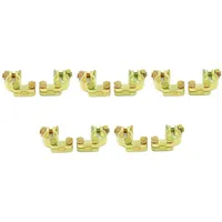 Solartronics Batterieklemmen Massiv 12V 24V Typ STBK2 Autobatterie Solarbatterie Batterie Polklemmen Batteriepolklemmen Plus Minus Set (5 Paar)