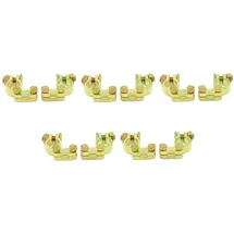 Solartronics Batterieklemmen Massiv 12V 24V Typ STBK2 Autobatterie Solarbatterie Batterie Polklemmen Batteriepolklemmen Plus Minus Set (5 Paar)