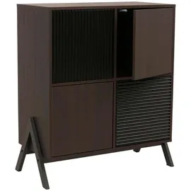 MCW Highboard 94 x 79 x 42 cm Walnuss-Optik