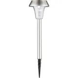 OEM Wegeleuchte Metall 39,5 cm inkl. Dämmerungssensor weiß