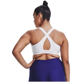 Under Armour Armour Mid Crossback Sport-BH Damen 100 white/white/halo gray M