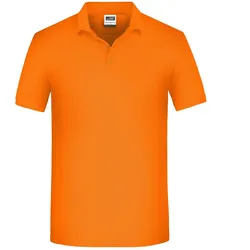 Bio Polo T-Shirt "JN874" - 6XL - Orange