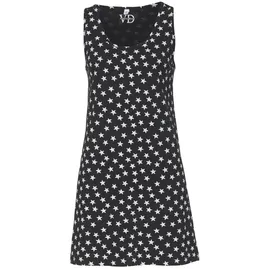 VIVANCE DREAMS Damen Nachthemd weiß-schwarz-gepunktet, schwarz-weiß-gepunktet Gr.36/38