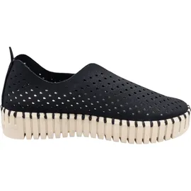 Ilse Jacobsen Komfort Slipper für Damen, schwarz, 37 EU