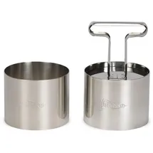 Patisse Tortenring, silber Metall, 7x7x7 cm,
