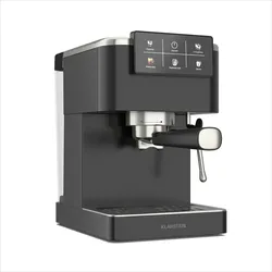 SteelPresso Touch Siebträgermaschine   Touch-Display   20 bar   Edelstahl