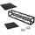 Decotruss Set Quad Moving Head Tower schwarz