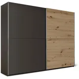 SchlafKONTOR Schwebetürenschrank MESIO Kleiderschrank, Schiebetürenschrank mit viel Stauraum - 270 x 210 x 60 cm Schlafzimmer, Kleiderschränke, Schwebetürenschränke