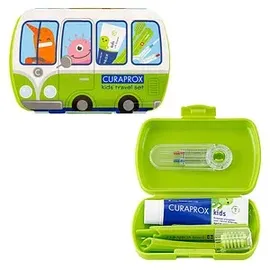 Curaprox Zahnbürste KIDS Travel-Set grün 1 Set