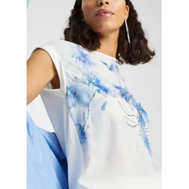 bonprix Blusenshirt Blau XXL