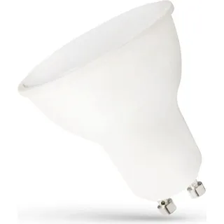 Spectrum GU10 LED Spot 6W dimmbar warmweiß 3000K opal für weiten Abstrahlwinkel 120°
