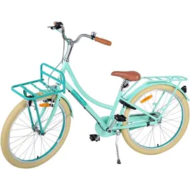 tpfsports Excellent Kinderfahrrad - Mädchen - 24 Zoll - 3 Gänge - Rücktritt + Handbremse - Grün - Grün