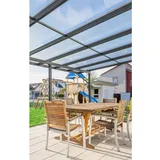 Gutta Terrassendach Premium 813 x 506 cm anthrazit/polycarbonat klar