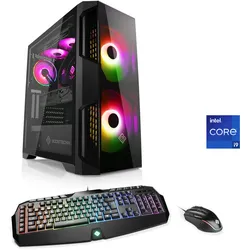 CSL Gaming-PC "Aqueon C99324 Extreme Edition", schwarz, Windows 11 Home,64bit, 64 GB RAM 4000 GB SSD, Computer